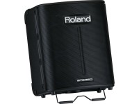 Roland BA-330 <b>Coluna Amplificada + Mixer 6CH</b> - Altavoz amplificado estéreo portátil con batería Roland BA-330, 4 Altavoces 6.5