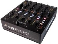 Allen & Heath Xone 43 - Mezclador DJ de 4+1 canales, 4 canales con Phono/Line, 1 micrófono, Envío X-FX a dispositivo de efectos externo, Ecualizador de 3 bandas con función Kill, Energía, 