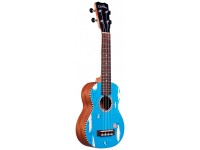 Cordoba UKULELE Soprano BIA  - Ukelele soprano CEU de la serie Bia de Disney, Con tapa de caoba, Fondo, Aros y mástil de caoba, Escala compuesta, campanas negras plateadas, 