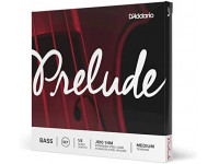 Daddario  J610-1/4M Prelude Bass 1/4 - Juego completo J610-1/4M, Acero inoxidable en núcleo de acero, Voltaje: Medio, 