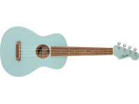Fender  Avalon Tenor Ukulele DB B-Stock - Serie de la costa de California, Tapa: Tilo, Cuerpo: Tilo, Mástil: Nato, Diapasón: nogal, Acabado del cuello: laca de uretano mate, 