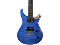 PRS  SE Paul's Guitar Faded Blue - Cuerpo de caoba y tapa de arce chapado en arce flameado con una ligera curvatura de violín, 22 trastes. escala de 25'', mástil de arce, diapasón de palisandro, Incrustaciones: Aves, Cuello:...