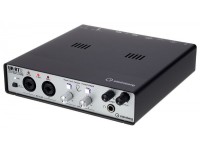 Steinberg UR-RT2 - Interfaz de audio USB 2.0, 24 bits/192 kHz, 4 Entradas - 2 Salidas, 2 preamplificadores de micrófono D-PRE, 2 entradas combinadas XLR/Jack, Entrada 1 disponible con Hi-Z (guitarra/bajo), 